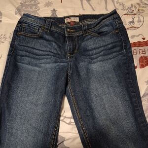 Lei Sophia Hipster Flare Jeans. Size 11 Regular. I Would Say A 32 Inseam